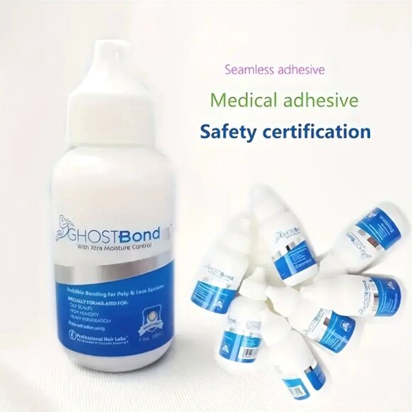 Ghostbond XL Wig Glue 1.3 Oz Lace Bonding Invisible Hair Replacement Adhesive - Picture 4 of 7